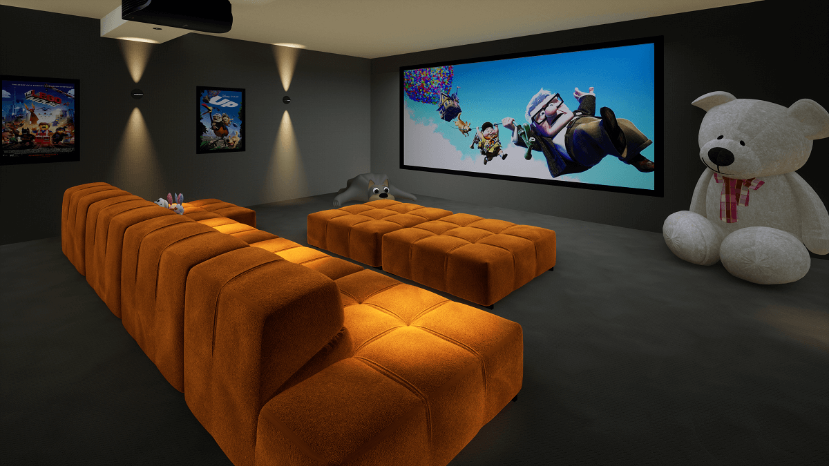 Custom Controls Home Cinema Barbican EC2V