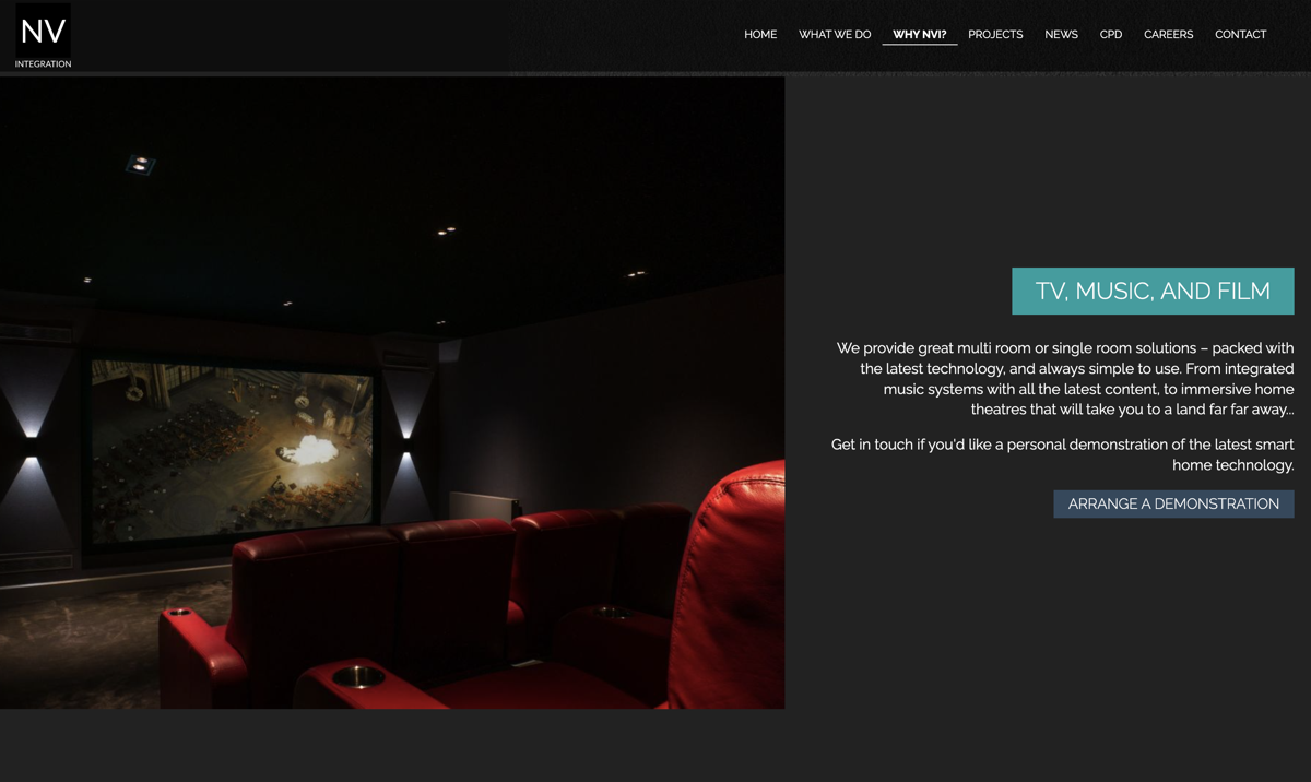 NV Integration - Home Cinema Profile 2